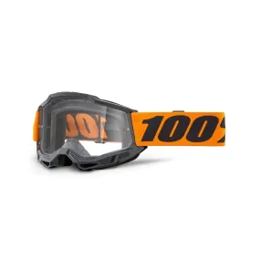 100% Accuri 2 Goggle Orange / Clear Lens