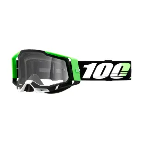 100% Racecraft 2 Kalkuta / Clear Lens Goggles