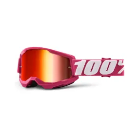 100% Strata 2 Goggle Fletcher / Red Mirror Lens