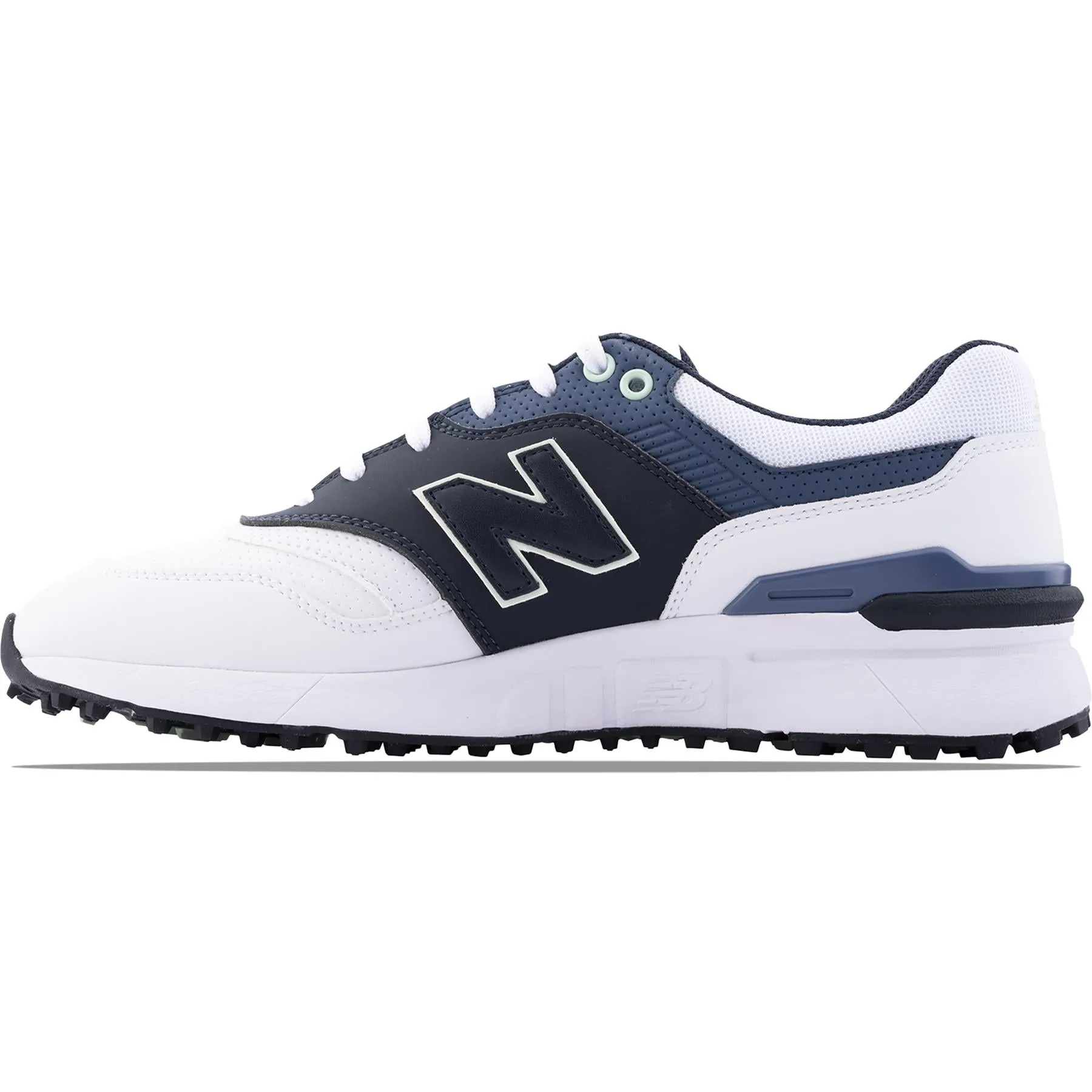 997 Spikeless Golf Shoes White/Navy - AW24