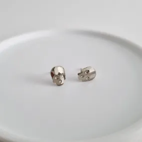 Adric Crystal Skull Earstuds / Austrian Crystal