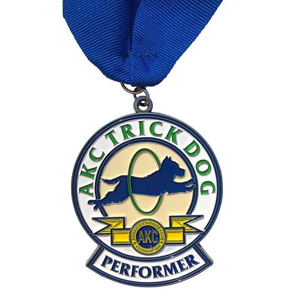 AKC Trick Dog Medallion