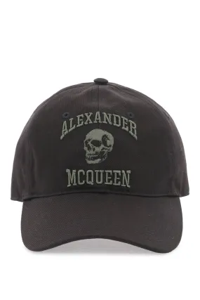 Alexander Mcqueen Alexander Mcqueen varsity skull baseball cap