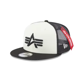 Alpha Industries X New Era 9FIFTY Trucker Snapback Hat