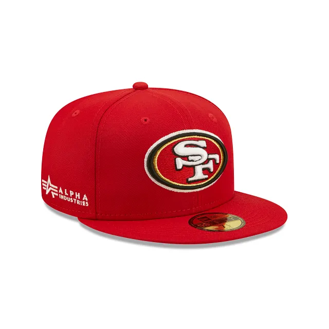 Alpha Industries X San Francisco 49ers 59FIFTY Fitted Hat