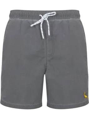 Ansdell Pigment Wash Swim Shorts in Grey - South Shore