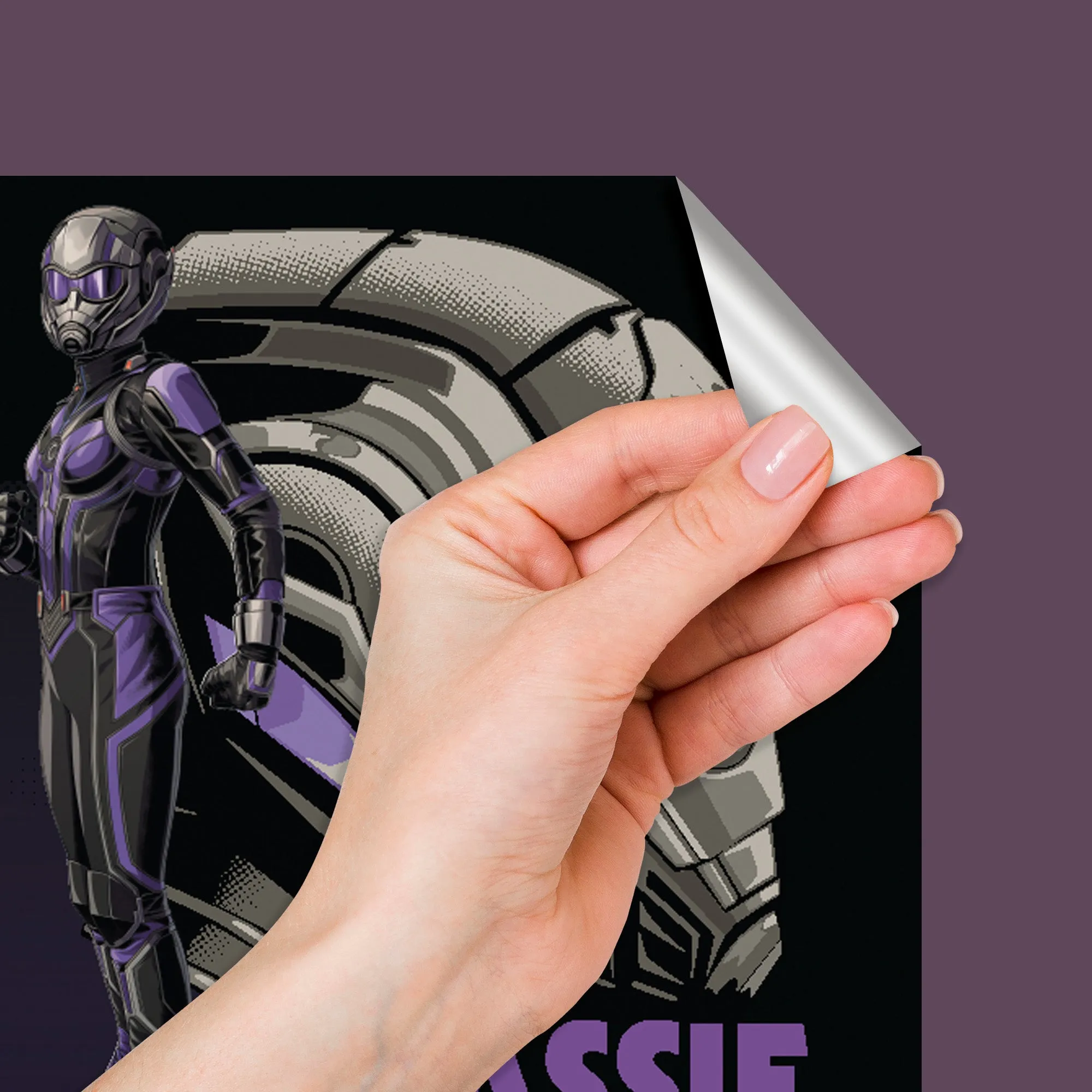 Ant-Man and the Wasp Quantumania: Cassie RealBig - Officially Licensed Marvel Removable Adhesive Decal