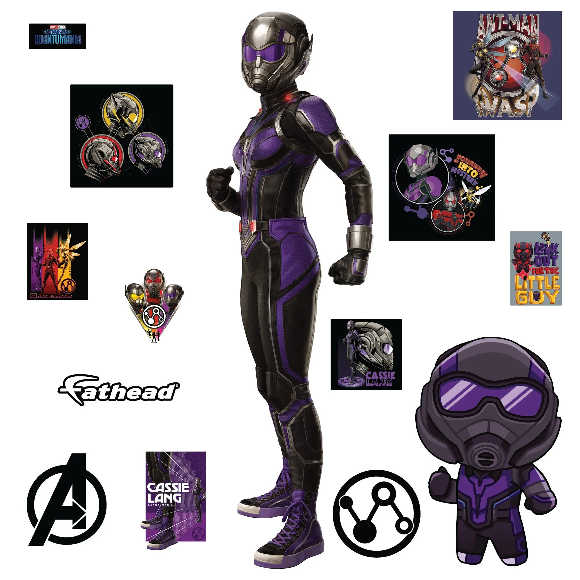 Ant-Man and the Wasp Quantumania: Cassie RealBig - Officially Licensed Marvel Removable Adhesive Decal