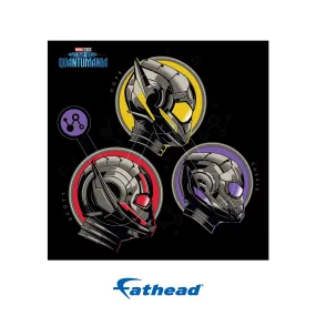 Ant-Man and the Wasp Quantumania: Hero Trio Poster - Officially Licensed Marvel Removable Adhesive Decal