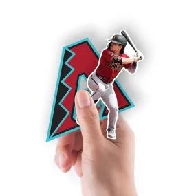 Arizona Diamondbacks: Corbin Carroll 2023 Minis        - Officially Licensed MLB Removable     Adhesive Decal