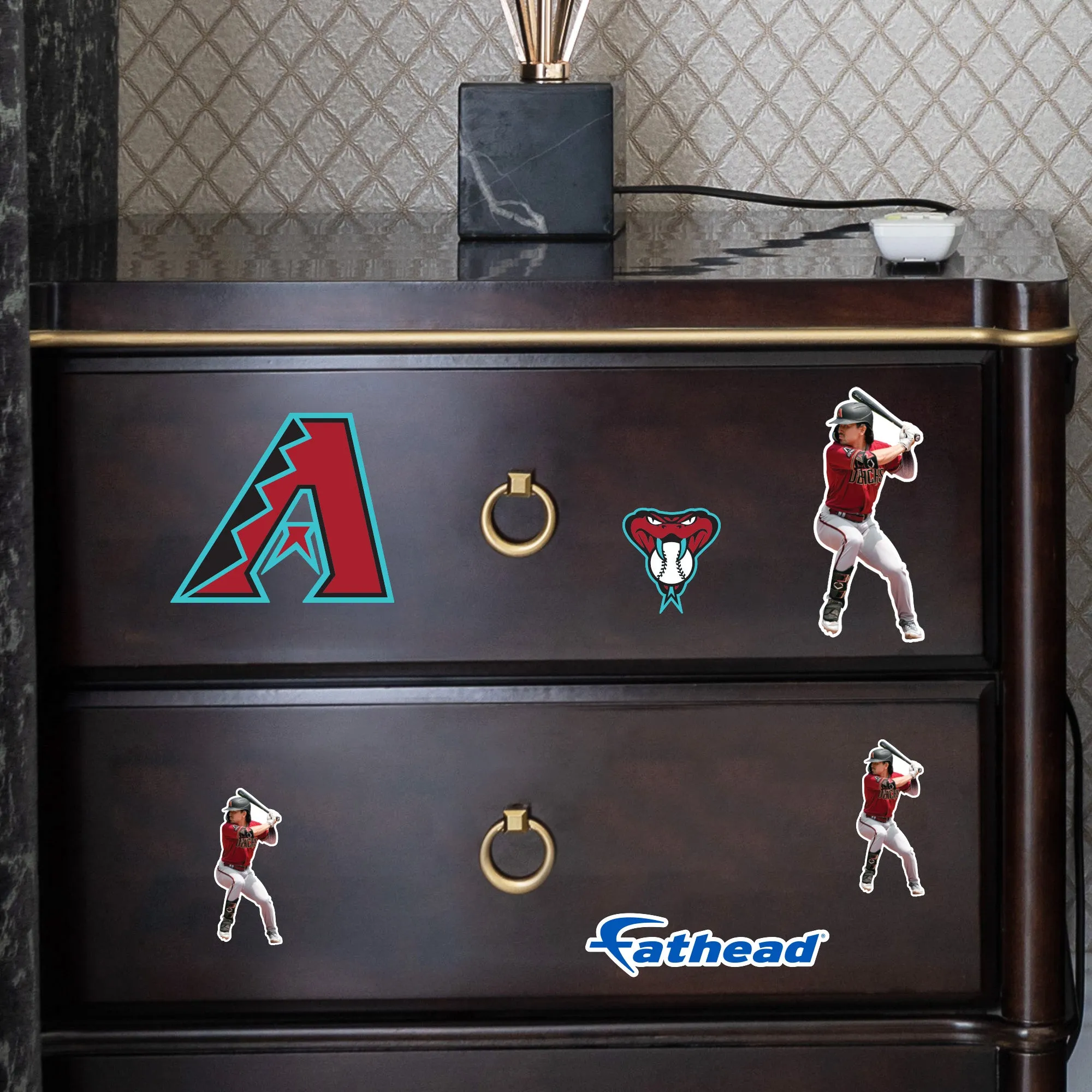 Arizona Diamondbacks: Corbin Carroll 2023 Minis        - Officially Licensed MLB Removable     Adhesive Decal