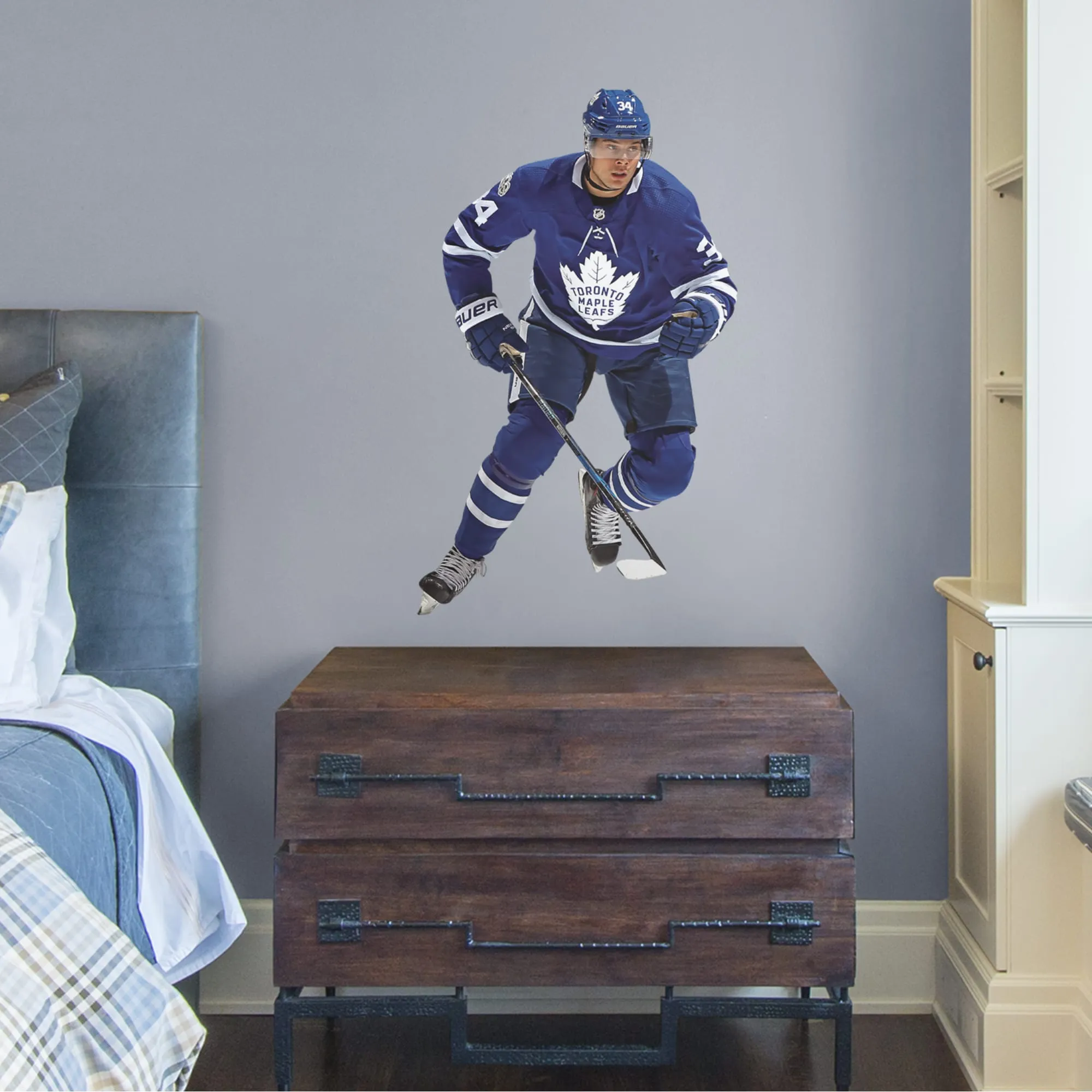 Auston Matthews - Officially Licensed NHL Removable Wall Decal