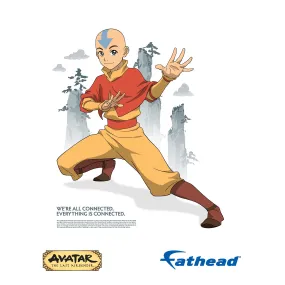 Avatar The Last Airbender: Aang Poster - Officially Licensed Nickelodeon Removable Adhesive Decal