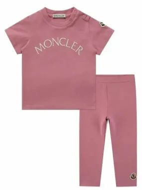 Baby Girl T shirt Leggings Top and Bottom Set Pink 8C00022 8790N 525