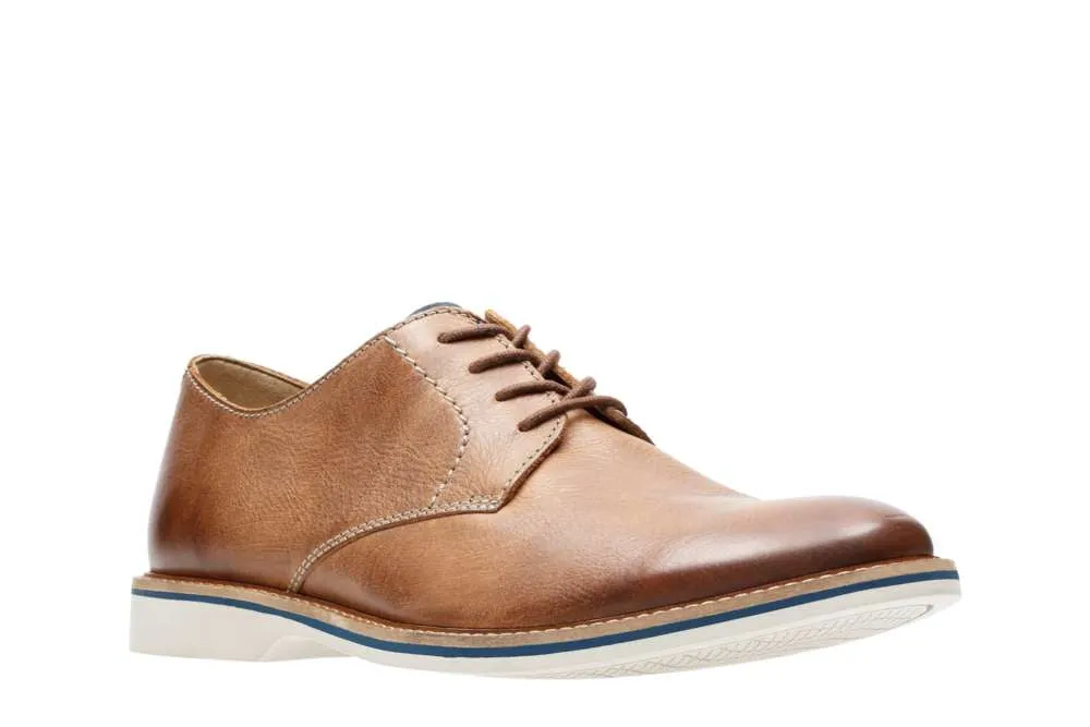 Clarks Mans Shoe Atticus Lace Tan