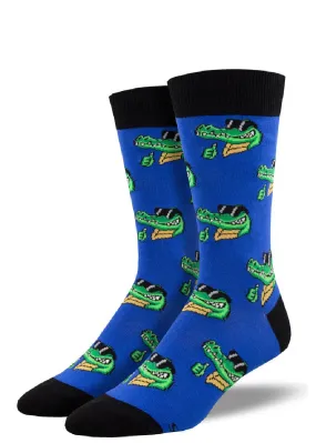 Cool As a Croc Men's Socks