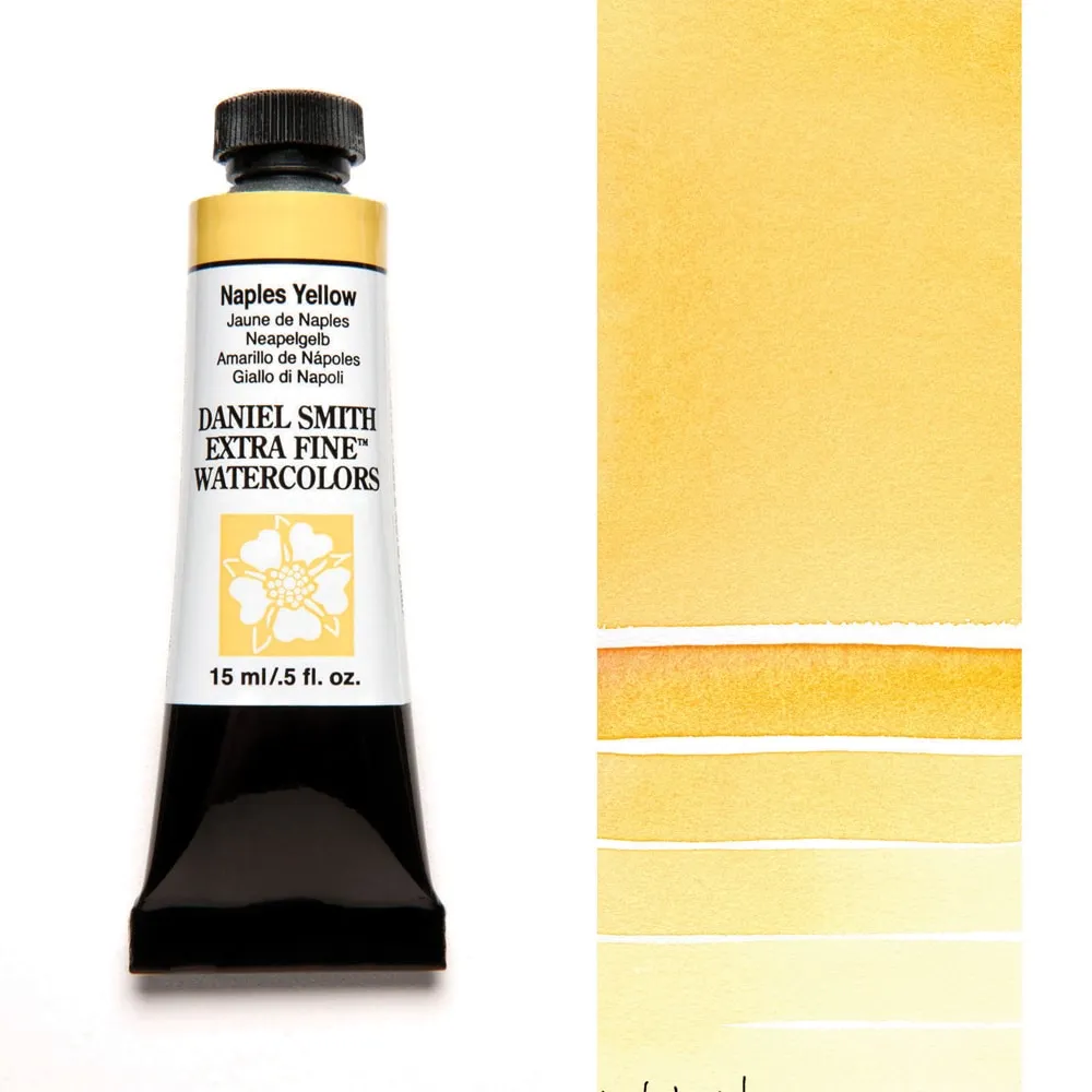 Daniel Smith Watercolor 15ml Tube - Naples Yellow