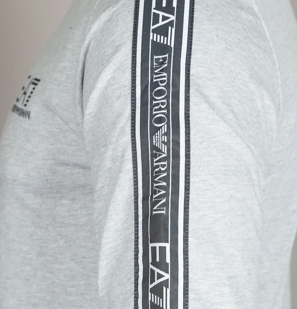 EA7 Shoulder Taping Sweatshirt Light Grey