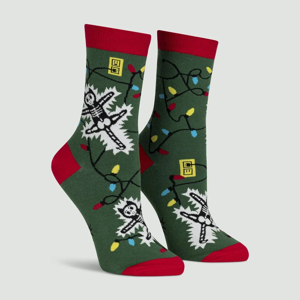 Eating Light This Holiday Women's Crew Socks