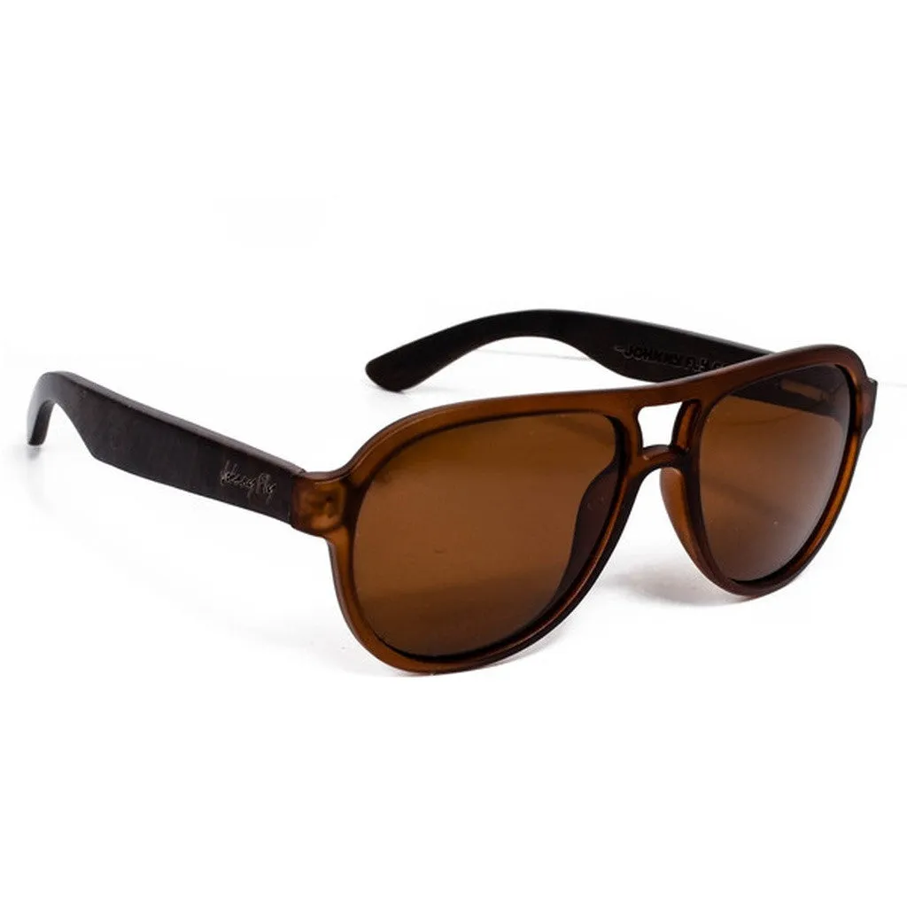 Fighter Zebrawood Sunglasses