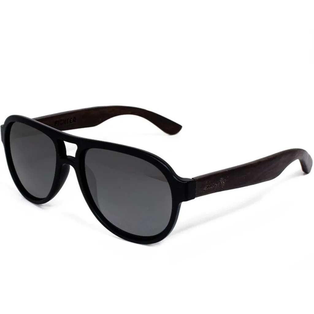 Fighter Zebrawood Sunglasses