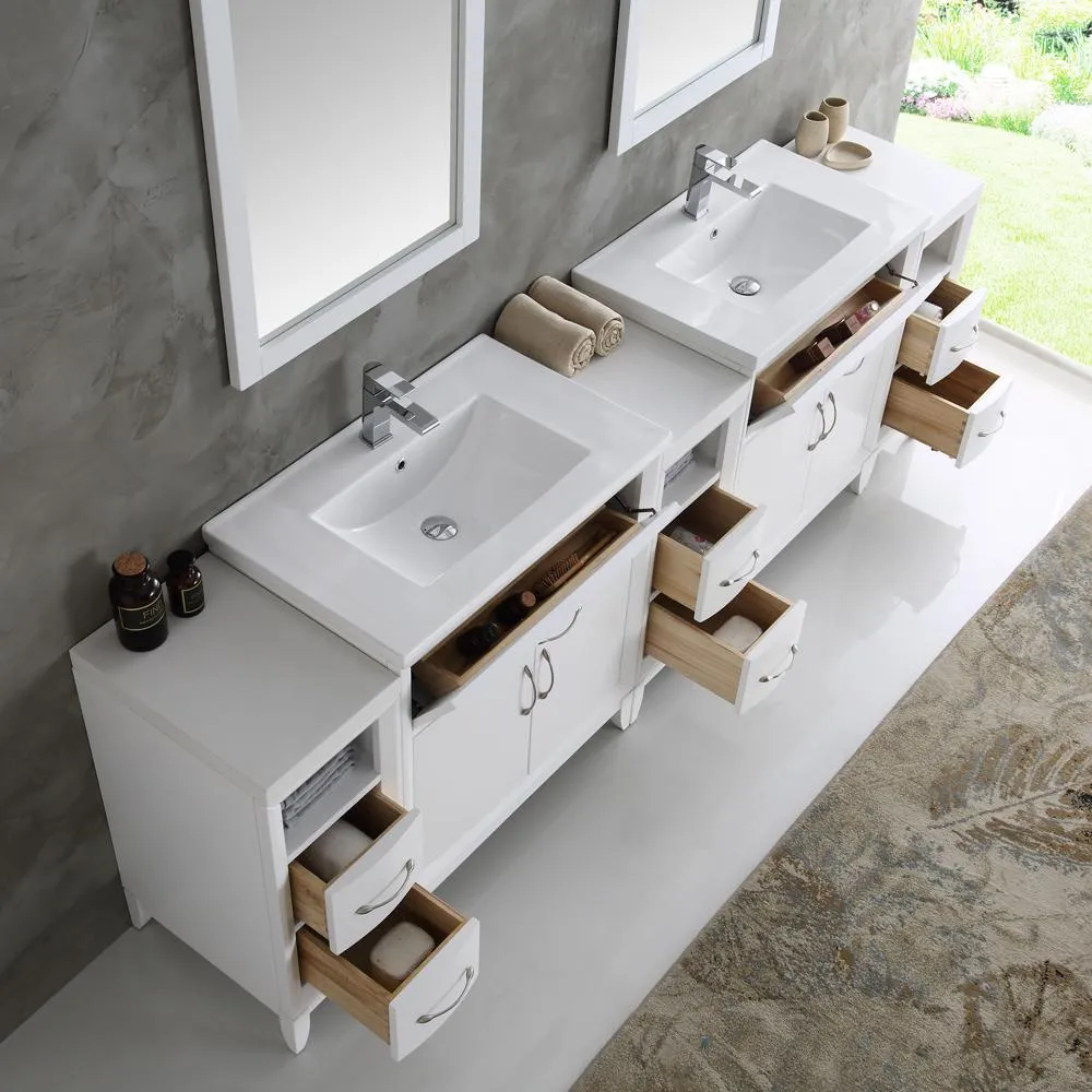 Fresca Cambridge 96 Double Sink Vanity