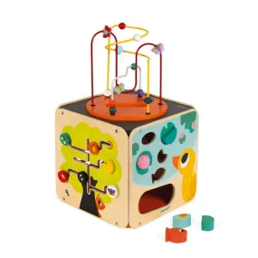 Janod Multi Activity Looping Cube Toy