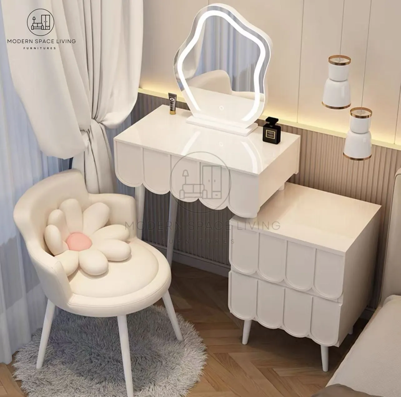 LEONA Modern Dressing Table Set