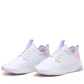 LOGO SANPUERTO EL KID - Sneakers - Low Cut - Kid unisex - WHITE-VIOLET LT-PINK LT