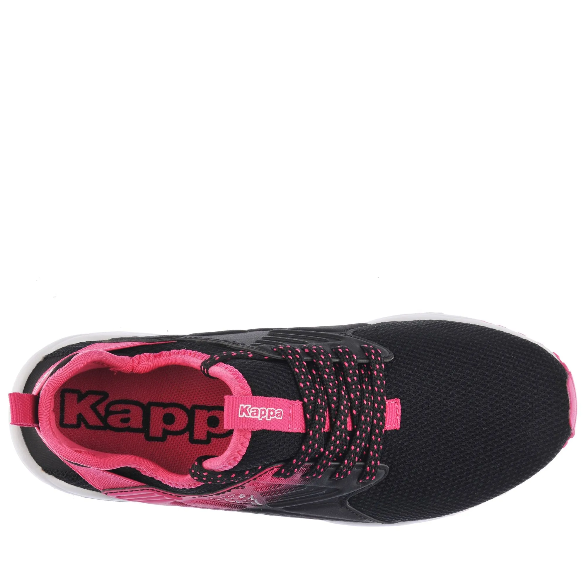 LOGO SANPUERTO KID - Sneakers - Low Cut - Kid unisex - BLACK-FUCHSIA