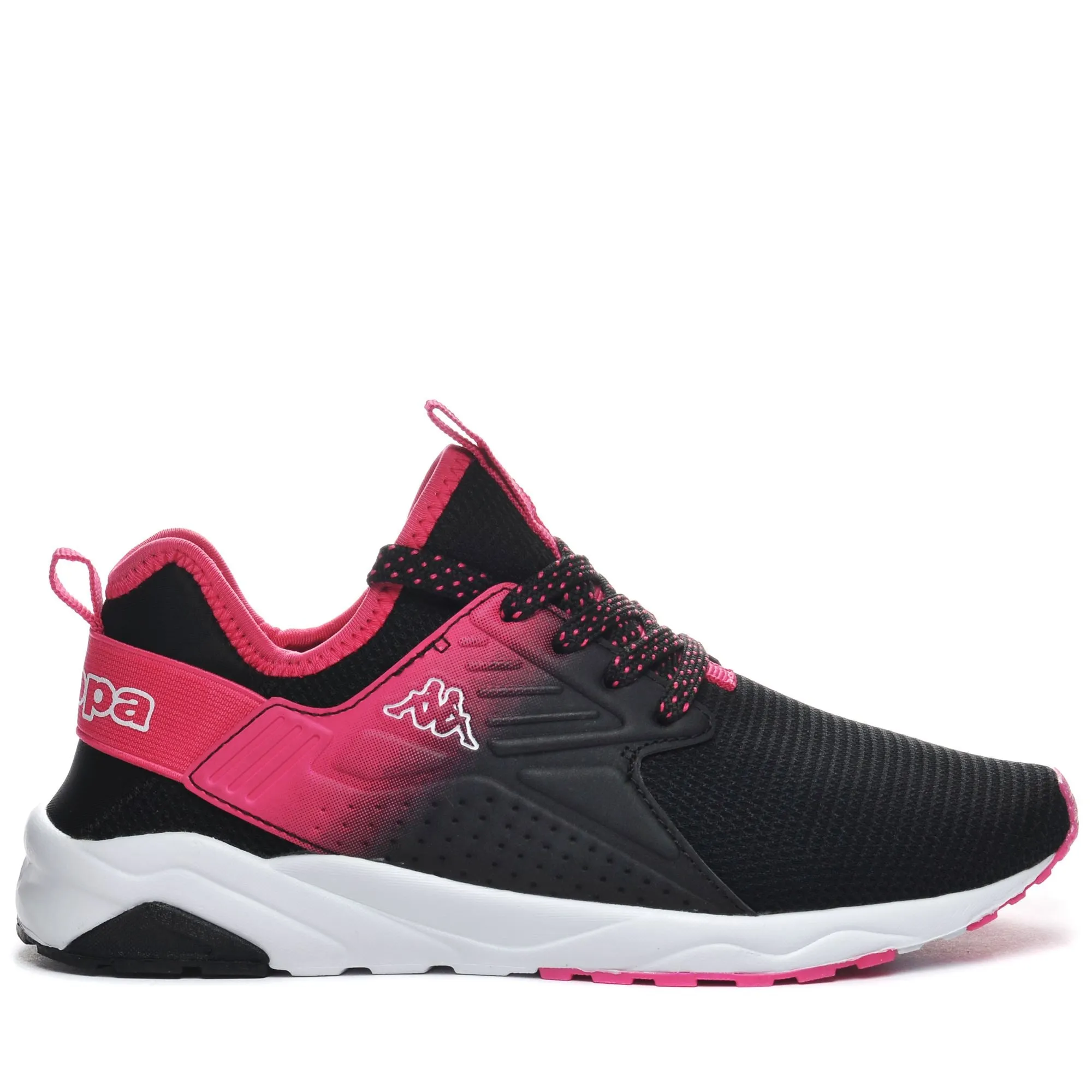 LOGO SANPUERTO KID - Sneakers - Low Cut - Kid unisex - BLACK-FUCHSIA