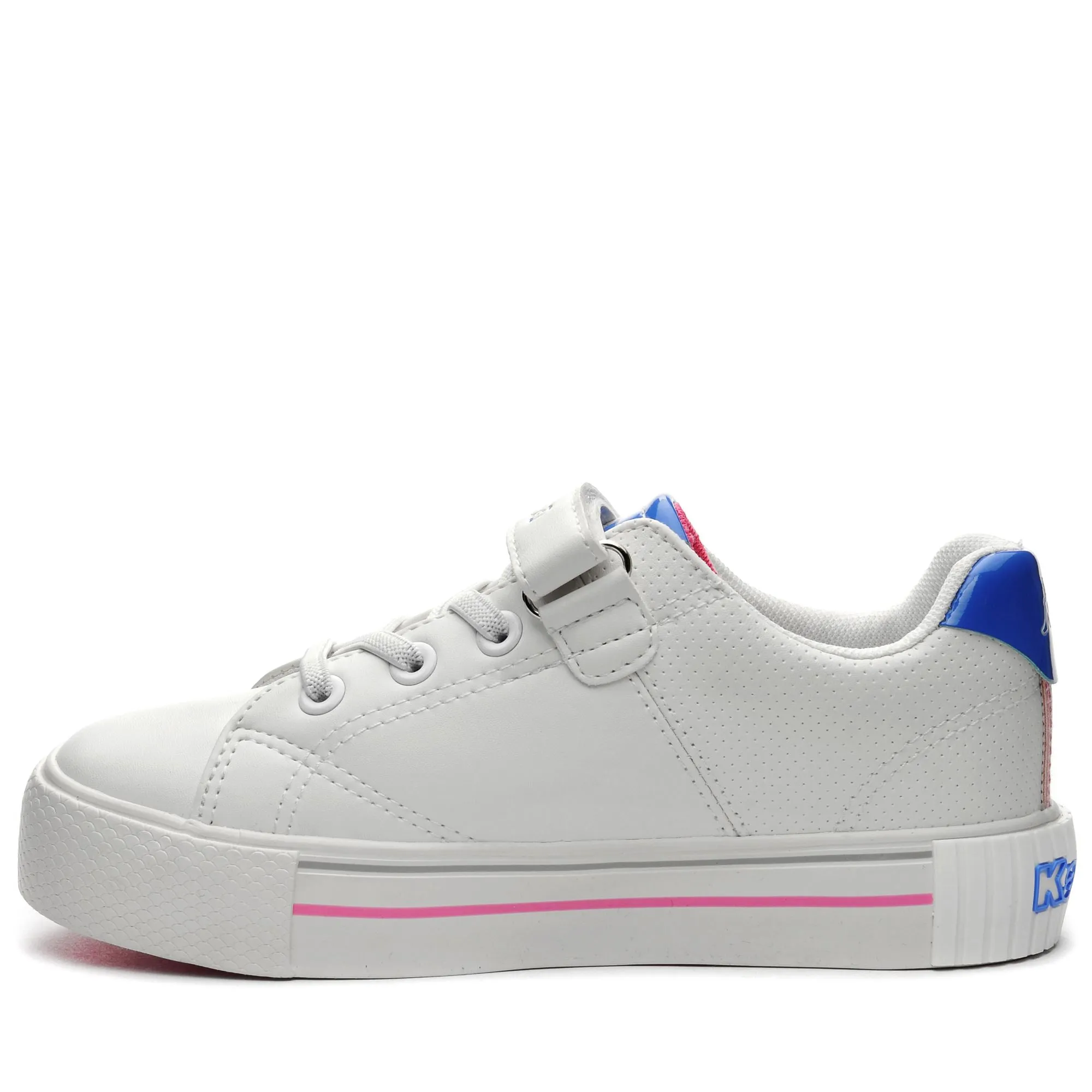 LOGO TUDY EV KID - Sneakers - Low Cut - Girl - WHITE-PURPLE-PINK