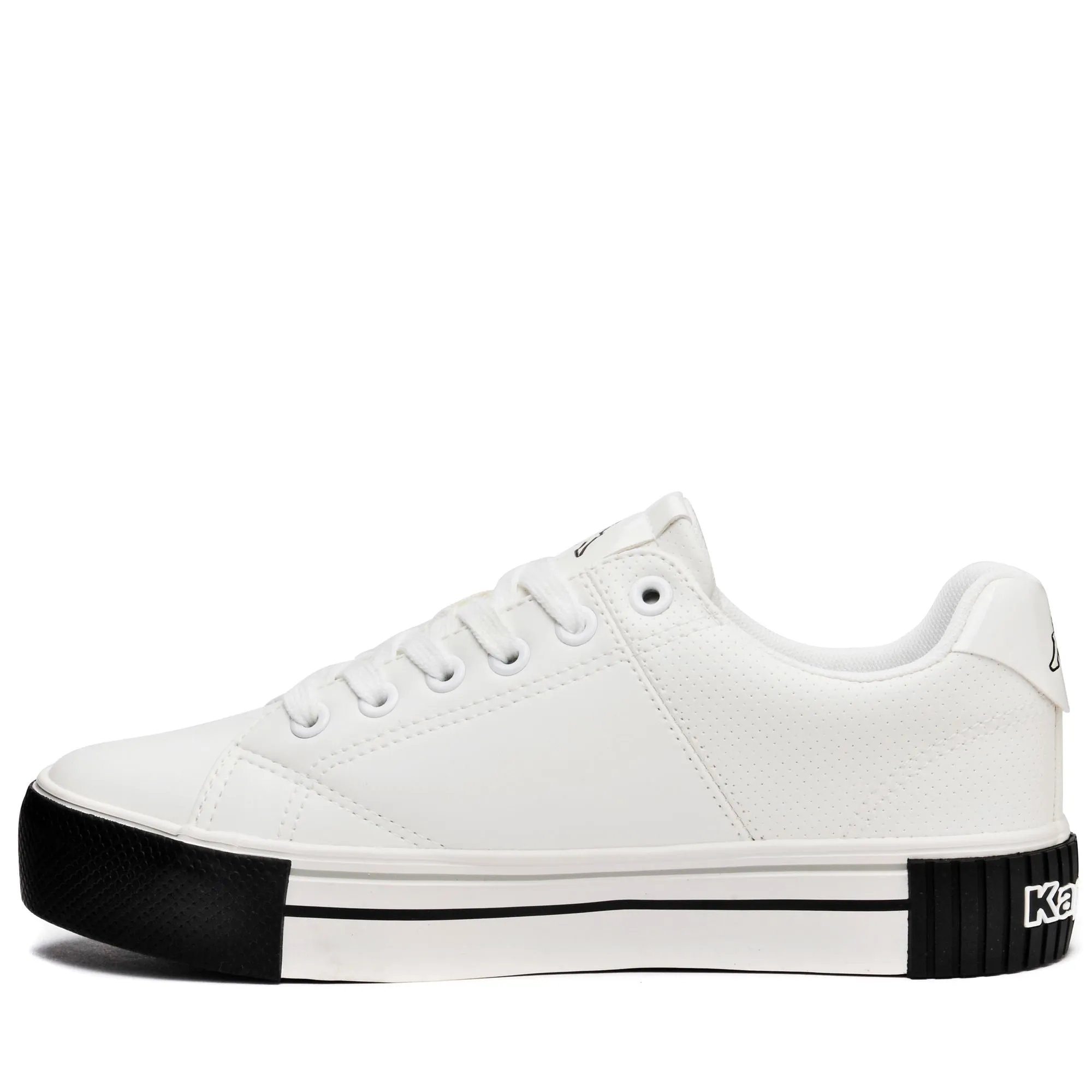 LOGO TUDY - Sneakers - Low Cut - Woman - WHITE-BLACK