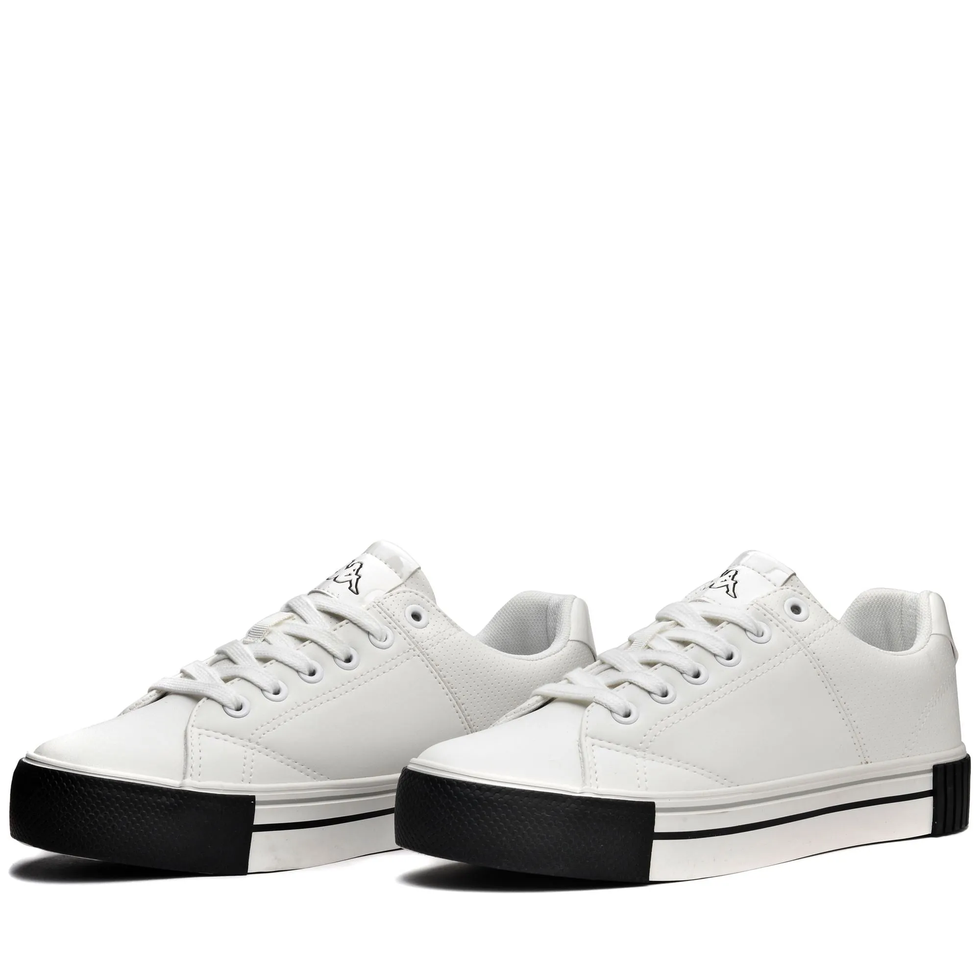 LOGO TUDY - Sneakers - Low Cut - Woman - WHITE-BLACK