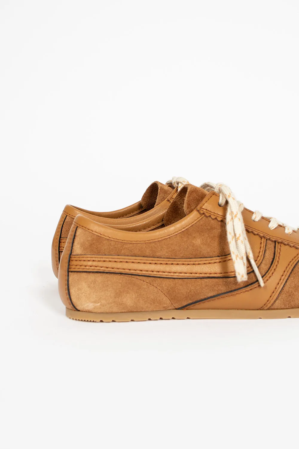 Marathon Suede Sneakers Tan