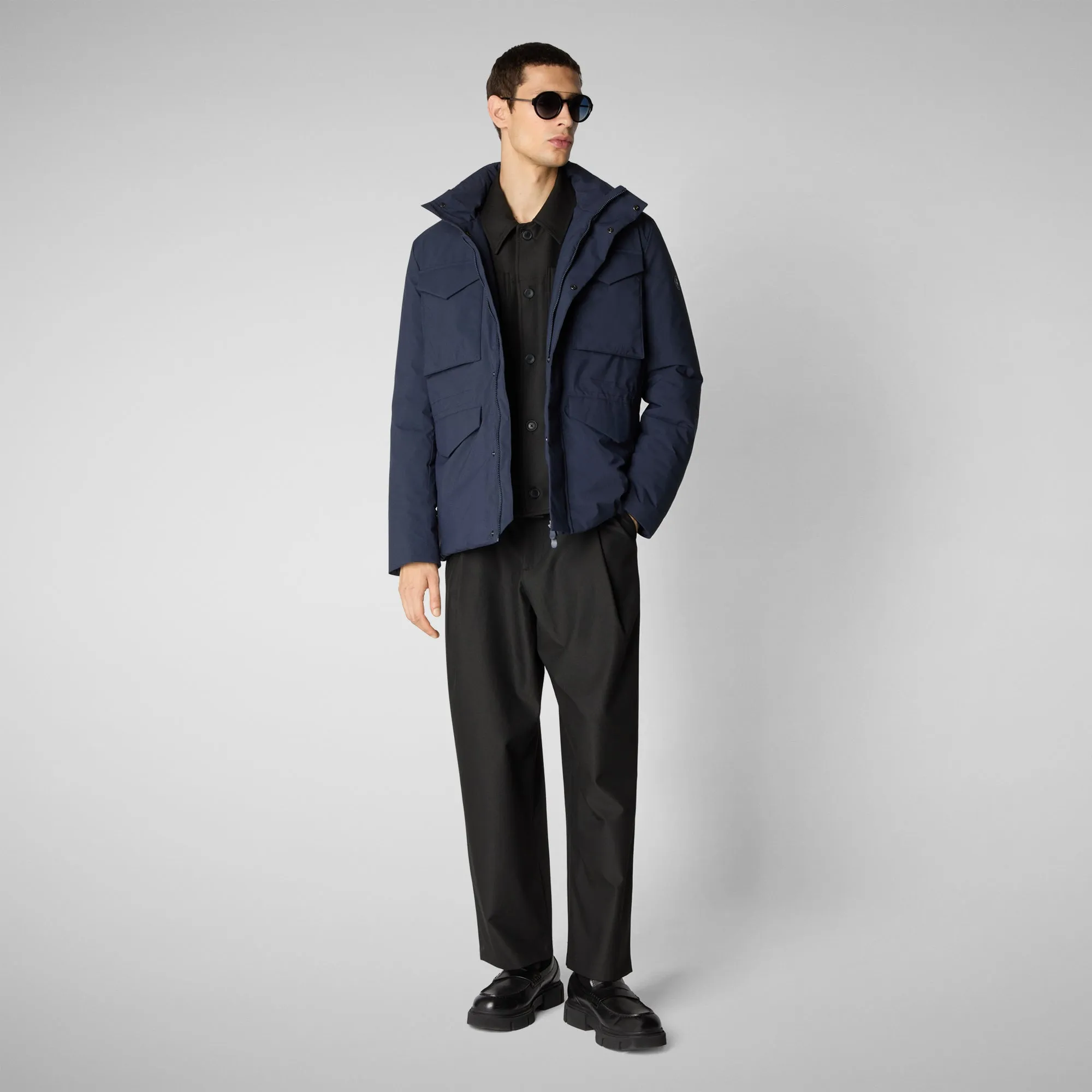 PARKA UOMO TRENTON BLU NAVY