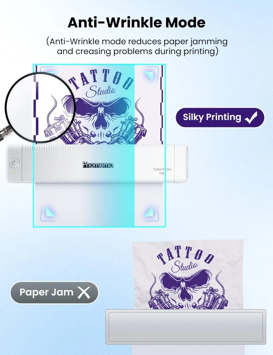 Phomemo TP81 Wireless Tattoo Stencil Printer