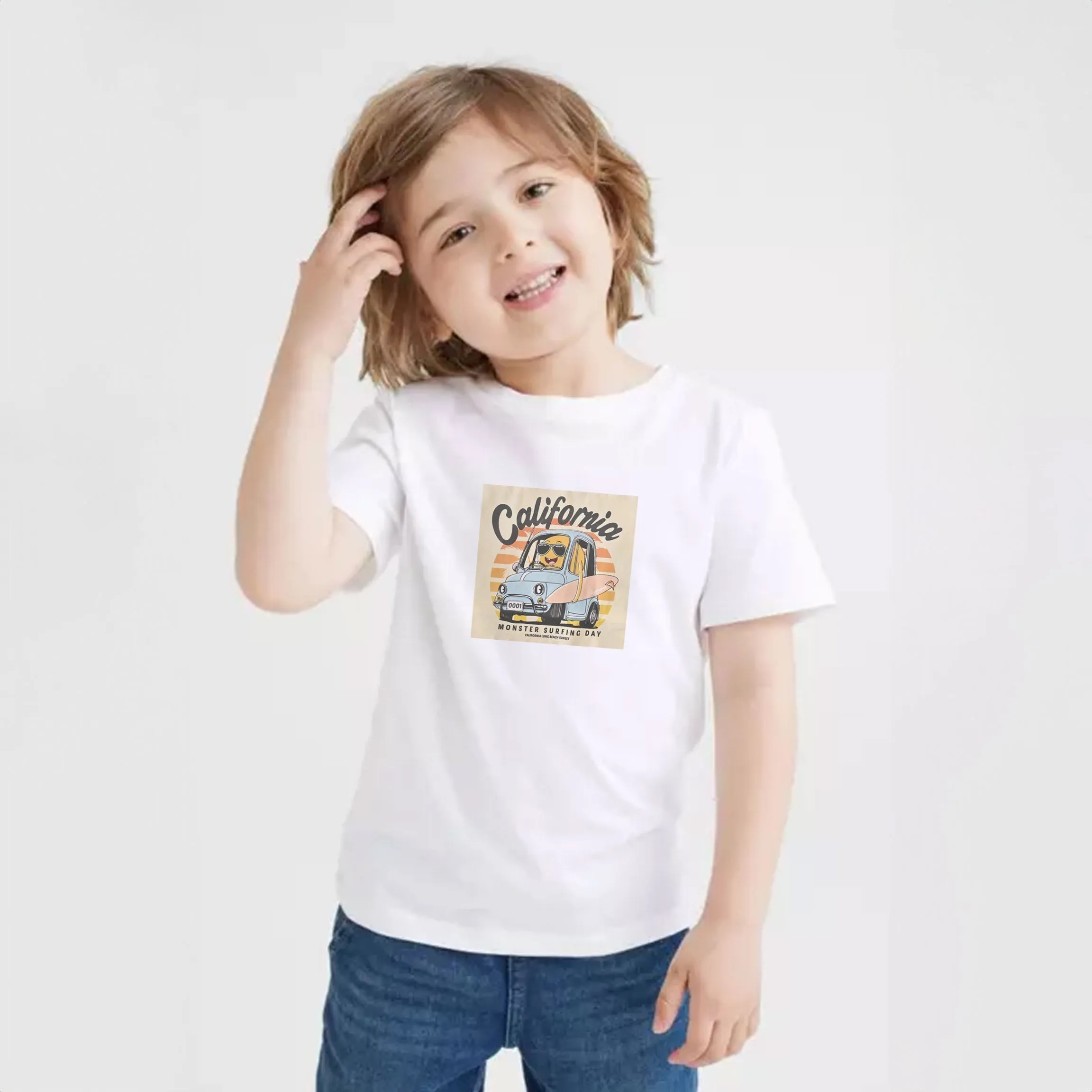 Polo Republica Boy's California Printed Tee Shirt