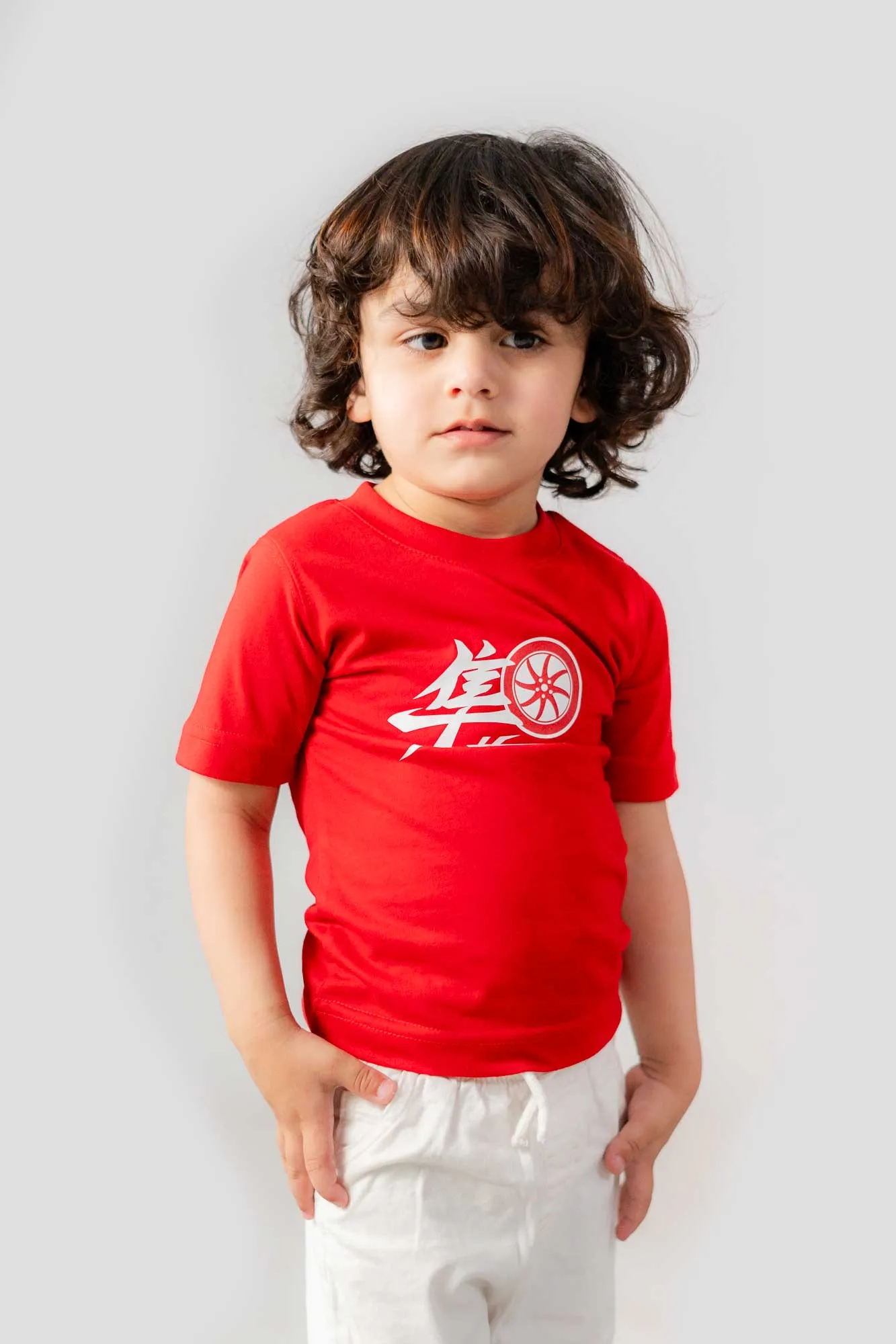 Polo Republica Boy's PakWheels HAYABUSA Printed Tee Shirt