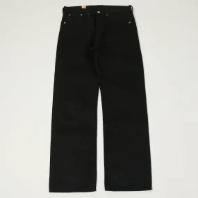 RRL 5-Pocket Selvedge Jean - New Black On Black Wash