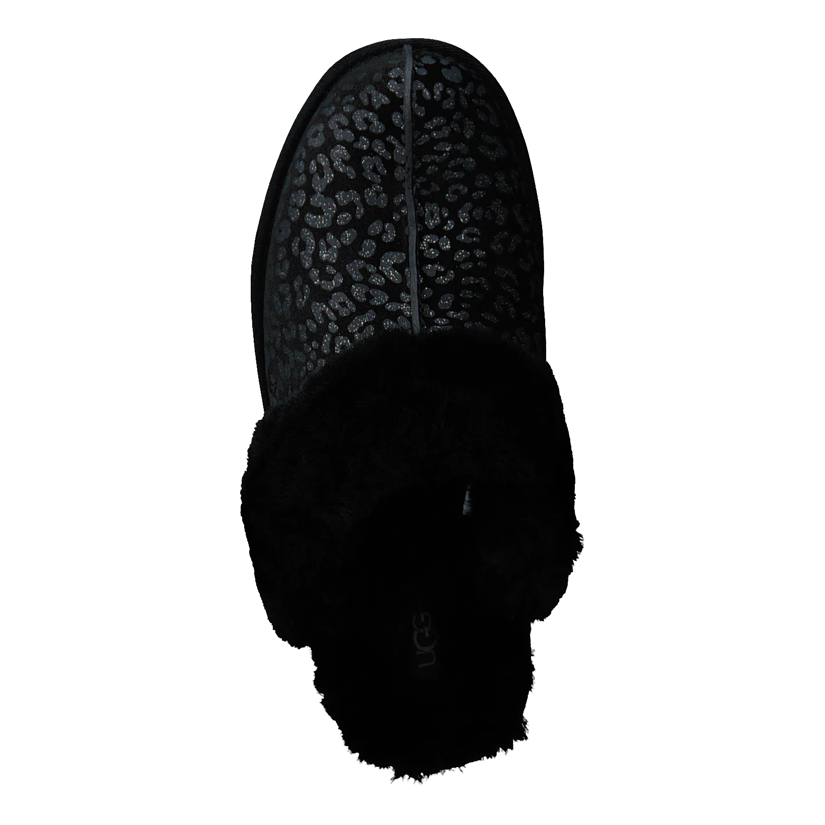 Scuffette Snow Leopard Black