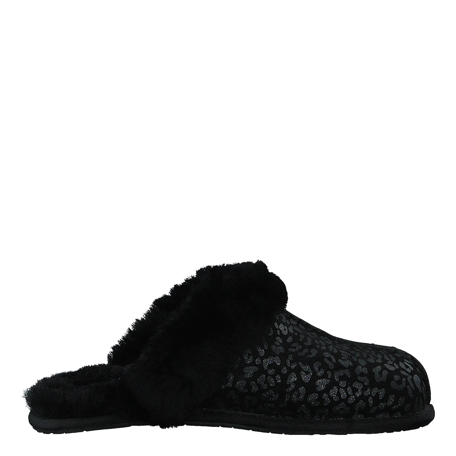 Scuffette Snow Leopard Black