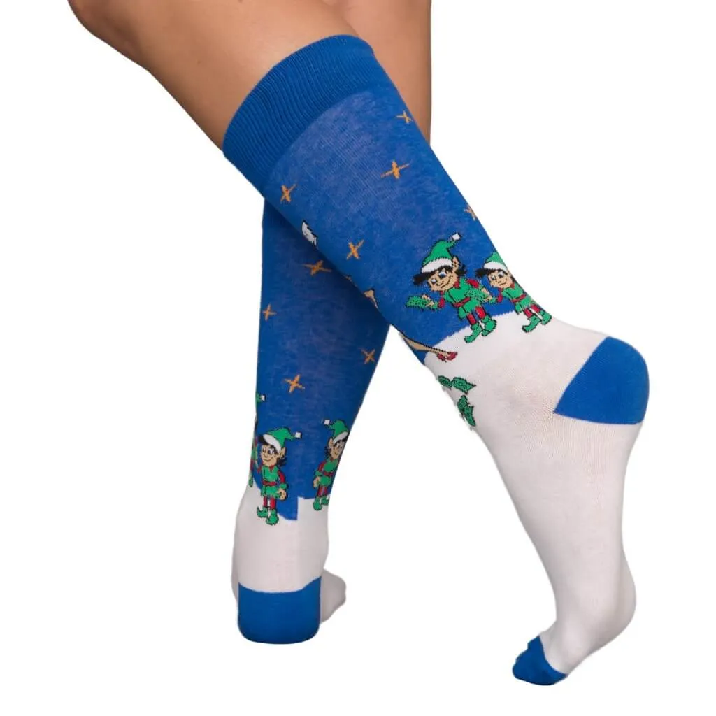 Stripper Pole Ugly Christmas Socks